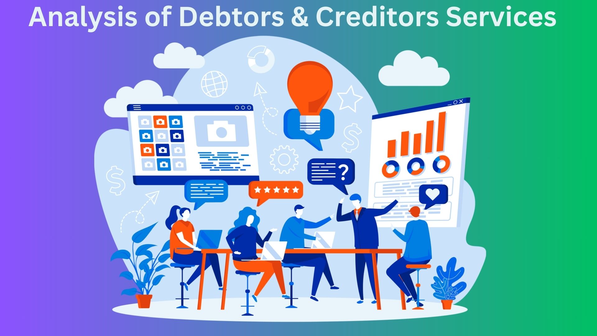 Analysis of Debtors & Creditors ageing analysis of debtors and creditors