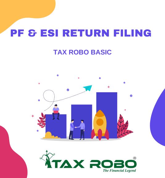 PF & ESI Return Filing - Tax Robo Basic