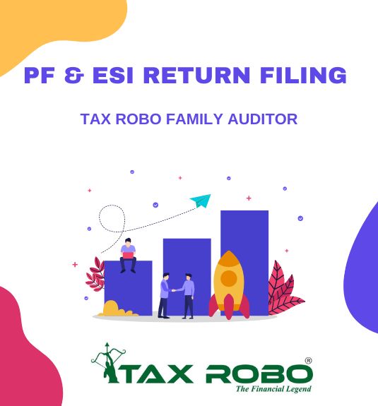 PF & ESI Return Filing - Tax Robo Family Auditor