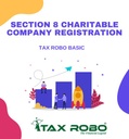 Section 8 Charitable Company Registration - Tax Robo Basic