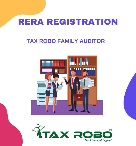 RERA Registration - Tax Robo Family Auditor