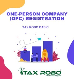 One-Person Company (OPC) Registration - Tax Robo Basic